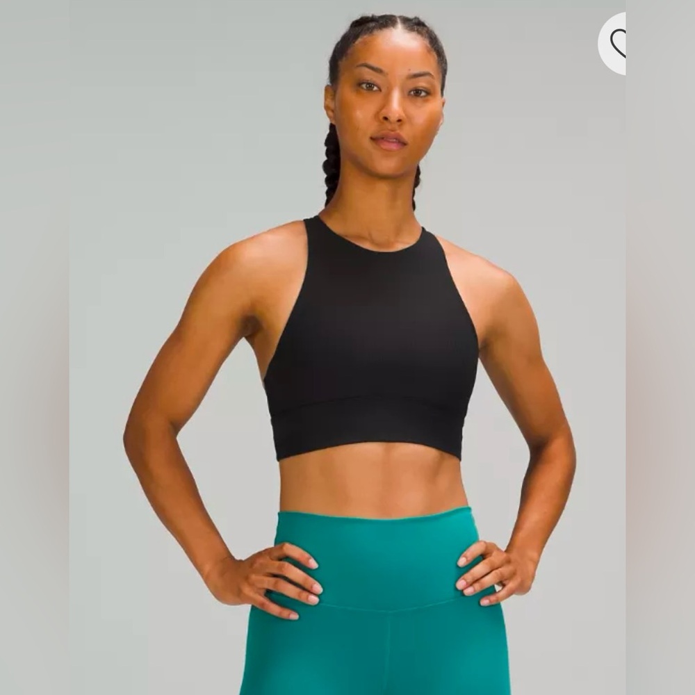 lululemon Energy High-Neck Longline Ribbed Bra